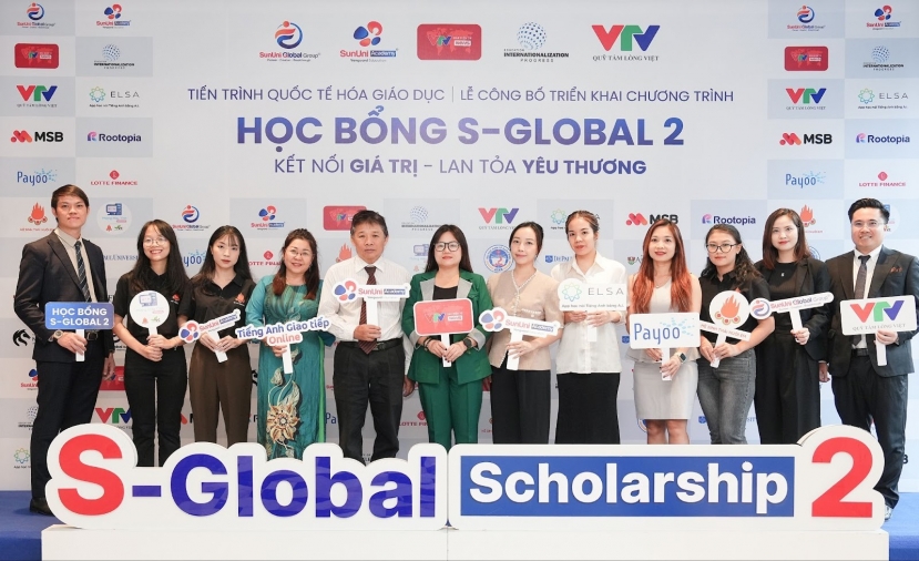 Lễ công bố triển khai học bổng S-Global giai đoạn 2 được diễn ra với sự tham gia của nhiều tổ chức uy tín Lễ công bố triển khai học bổng S-Global giai đoạn 2 được diễn ra với sự tham gia của nhiều tổ chức uy tín