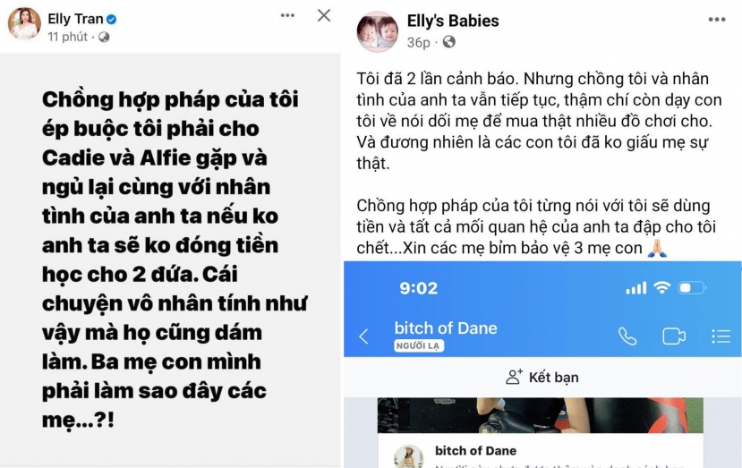 Những chia sẻ của Elly Trần về chồng Tây gây xôn xao mạng xã hội. Ảnh chụp màn hình Những chia sẻ của Elly Trần về chồng Tây gây xôn xao mạng xã hội. Ảnh chụp màn hình