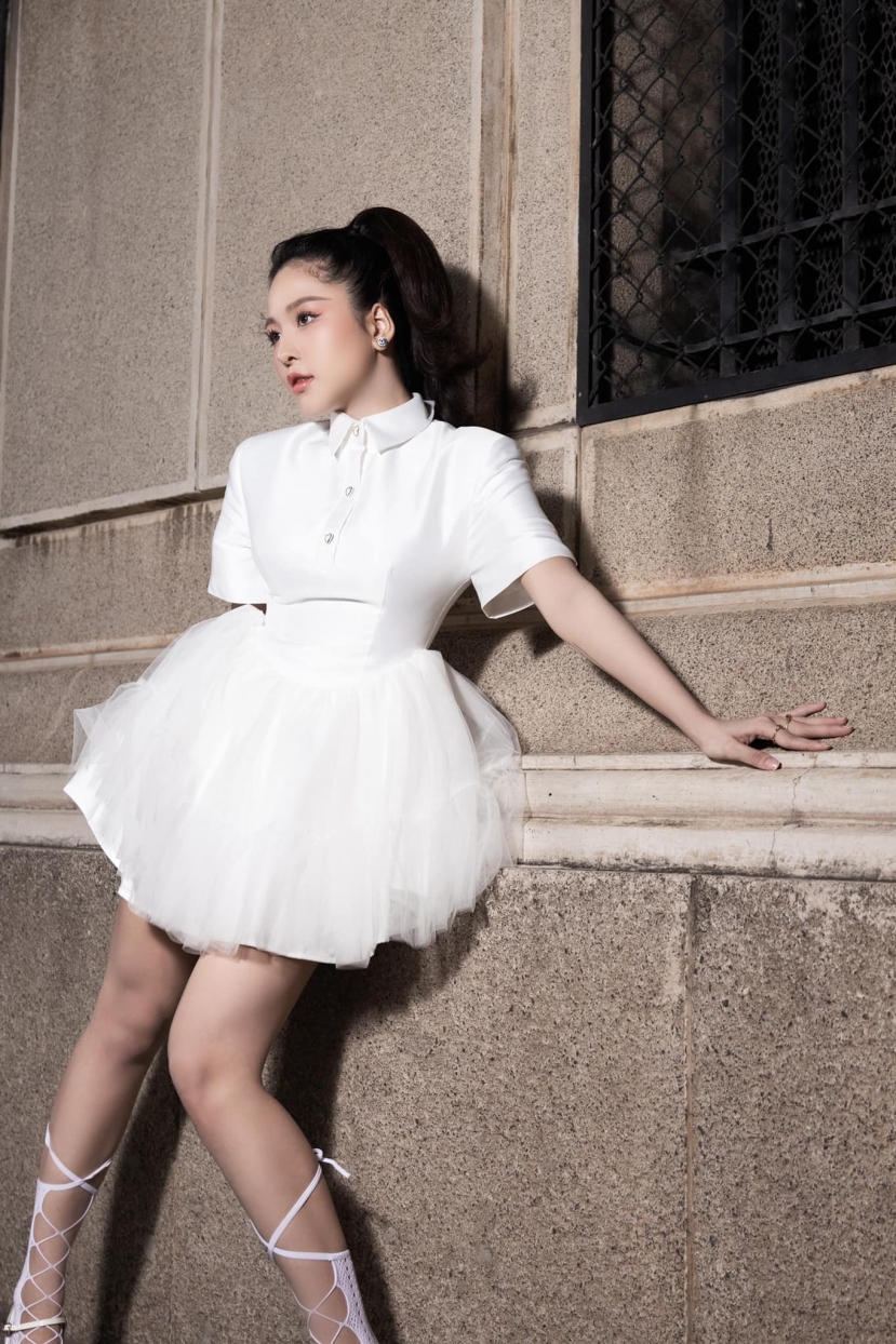 Sau ồn ào lộ clip nhạy cảm, hotgirl Trâm Anh đã vượt qua sóng gió. Ảnh FBNV Sau ồn ào lộ clip nhạy cảm, hotgirl Trâm Anh đã vượt qua sóng gió. Ảnh FBNV