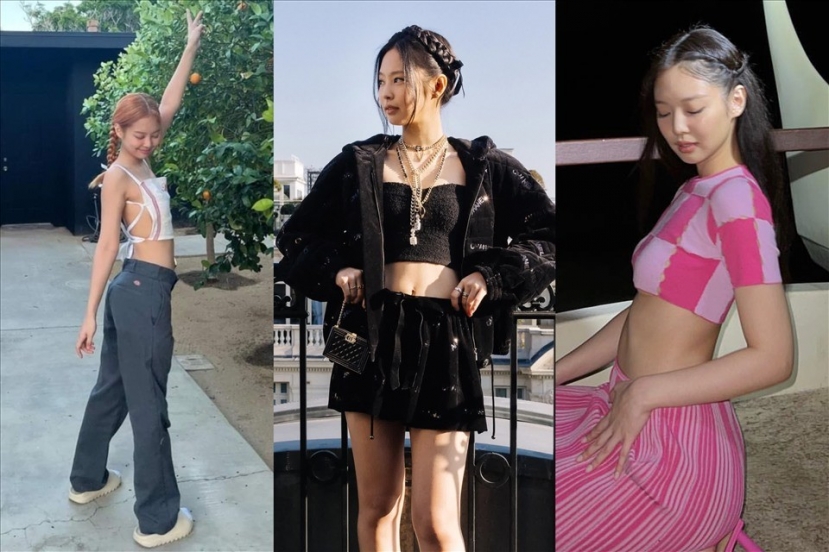 Mặc đồ ngắn cũn cỡn, Jennie (BLACKPINK) gặp sự cố tốc ngược váy trước hàng triệu người - Ảnh 1 Mặc đồ ngắn cũn cỡn, Jennie (BLACKPINK) gặp sự cố tốc ngược váy trước hàng triệu người - Ảnh 1