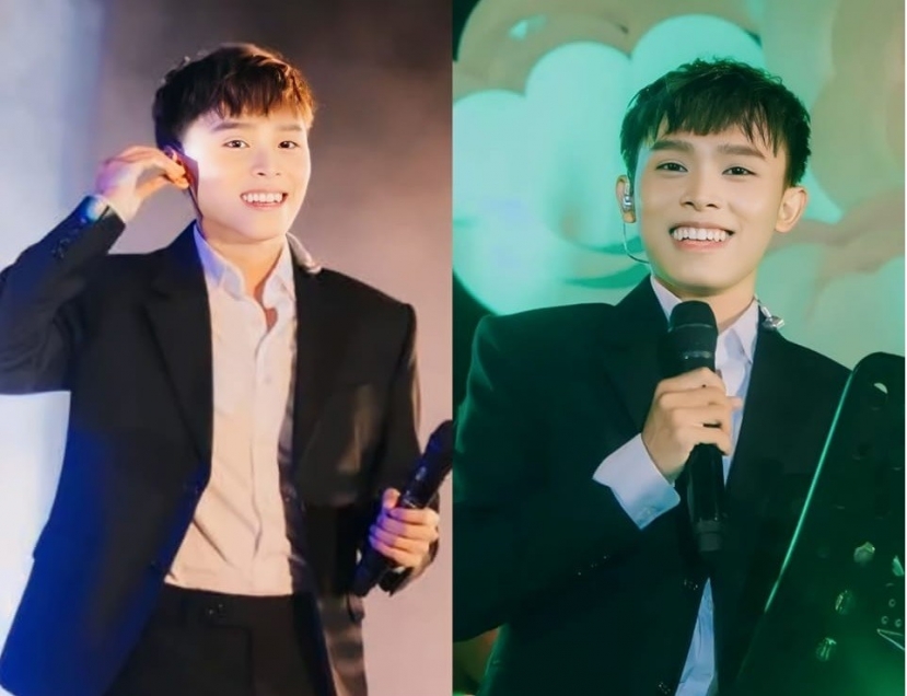 Nhan sắc bảnh bao của Hồ Văn Cường gây sốt. Ảnh FB Nhan sắc bảnh bao của Hồ Văn Cường gây sốt. Ảnh FB