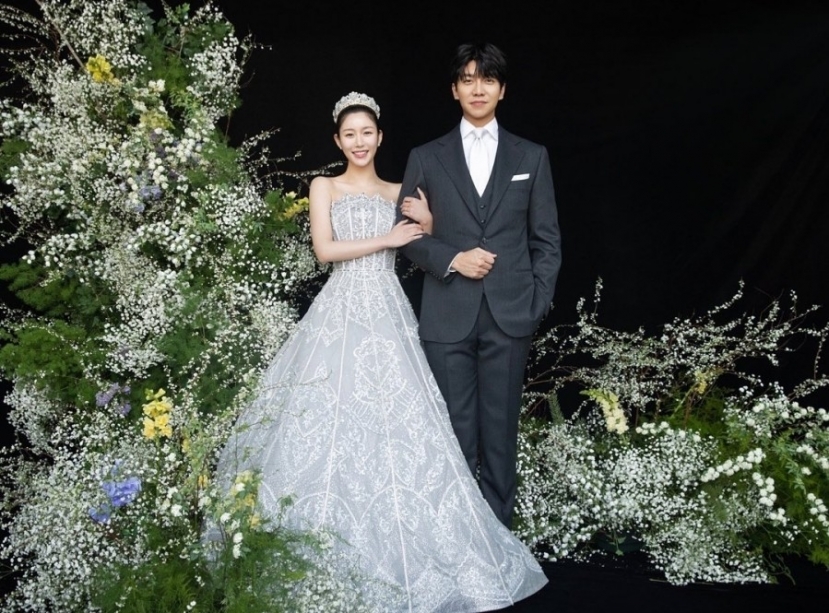 Hình ảnh trong hôn lễ của Lee Seung Gi và Lee Da In Hình ảnh trong hôn lễ của Lee Seung Gi và Lee Da In