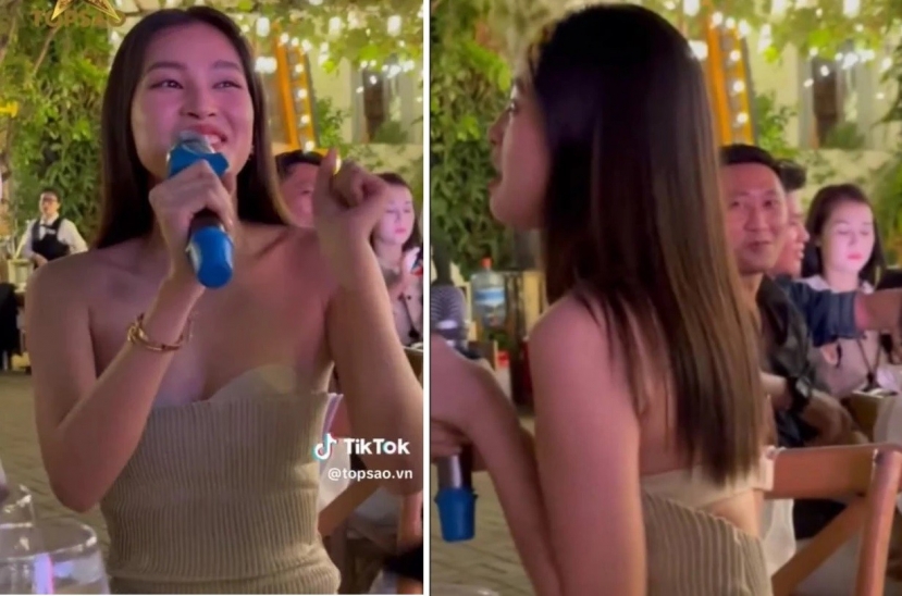 Hoa hậu Tiểu Vy thẳng thắn tiết lộ sự thật về sự cố trang phục tại đám cưới - Ảnh 1 Hoa hậu Tiểu Vy thẳng thắn tiết lộ sự thật về sự cố trang phục tại đám cưới - Ảnh 1