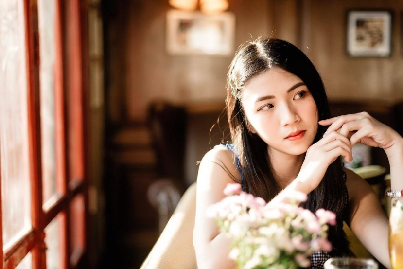 Lan Thy được gọi là 'hotgirl ống nghiệm'. Ảnh FBNV Lan Thy được gọi là 'hotgirl ống nghiệm'. Ảnh FBNV