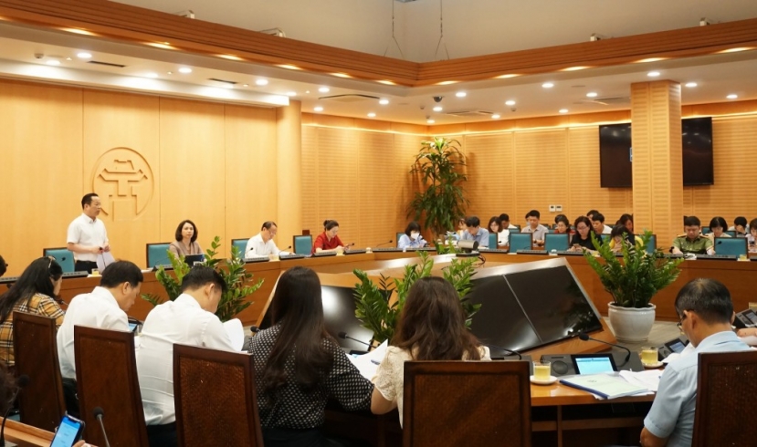 Quang cảnh cuộc họp. Ảnh: Tuổi Trẻ Thủ Đô. Quang cảnh cuộc họp. Ảnh: Tuổi Trẻ Thủ Đô.