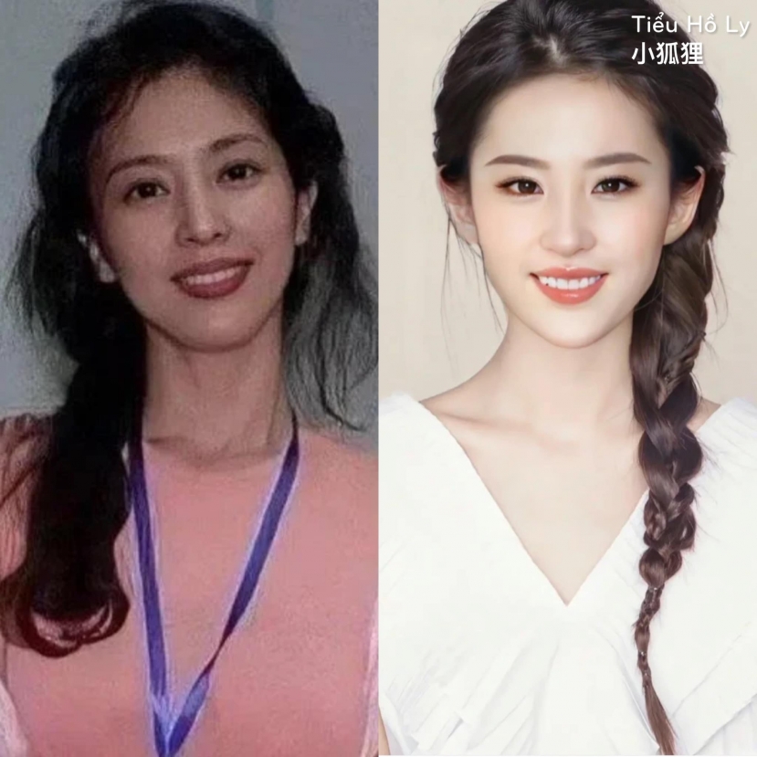 Ảnh mẹ Lưu Diệc Phi (trài) đem ra so sánh với 'thần tiên tỷ tỷ' Ảnh mẹ Lưu Diệc Phi (trài) đem ra so sánh với 'thần tiên tỷ tỷ'