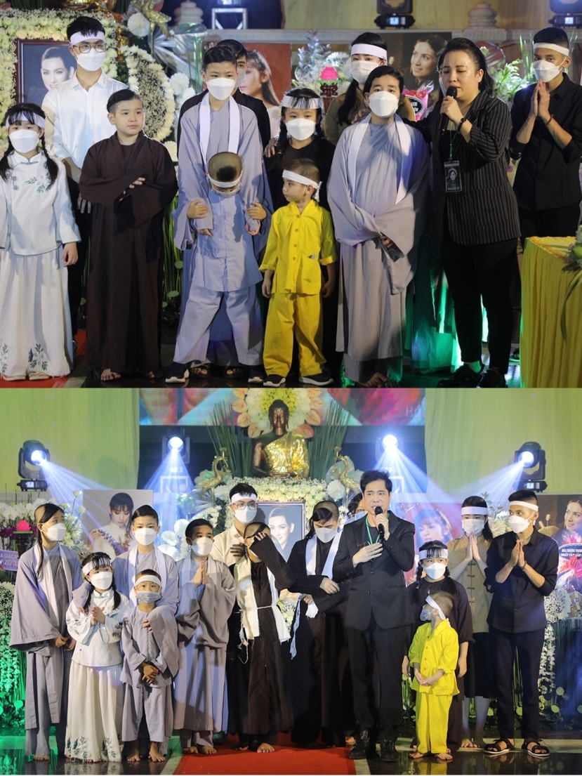 Dù không lập gia đình, nhưng Phi Nhung được xem là người mẹ có nhiều con nhất showbiz Việt. Lúc sinh thời, cô nhận tới 23 người con nuôi Dù không lập gia đình, nhưng Phi Nhung được xem là người mẹ có nhiều con nhất showbiz Việt. Lúc sinh thời, cô nhận tới 23 người con nuôi