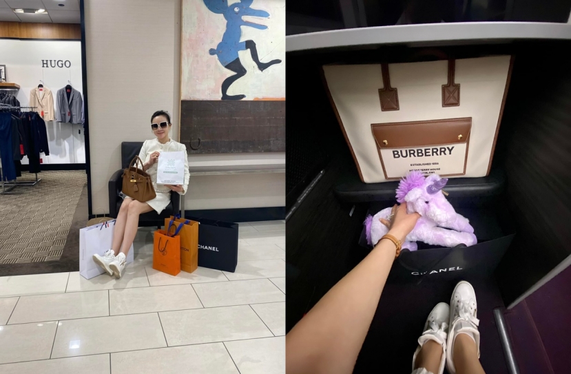 Nữ ca sĩ chi mạnh tay để 'tậu' đồ hiệu Nữ ca sĩ chi mạnh tay để 'tậu' đồ hiệu
