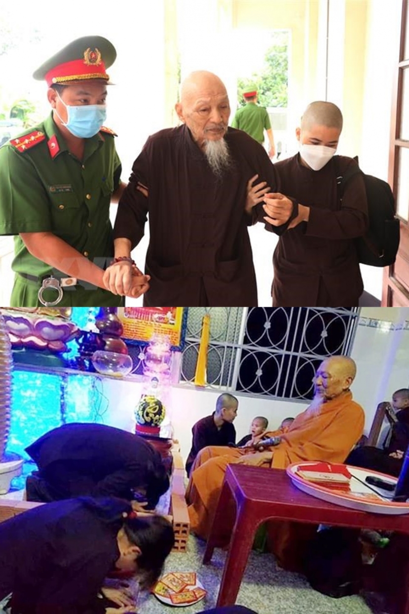 Ông Lê Tùng Vân khẳng định mình và các bị cáo khác không mạo danh Đức Phật Ông Lê Tùng Vân khẳng định mình và các bị cáo khác không mạo danh Đức Phật