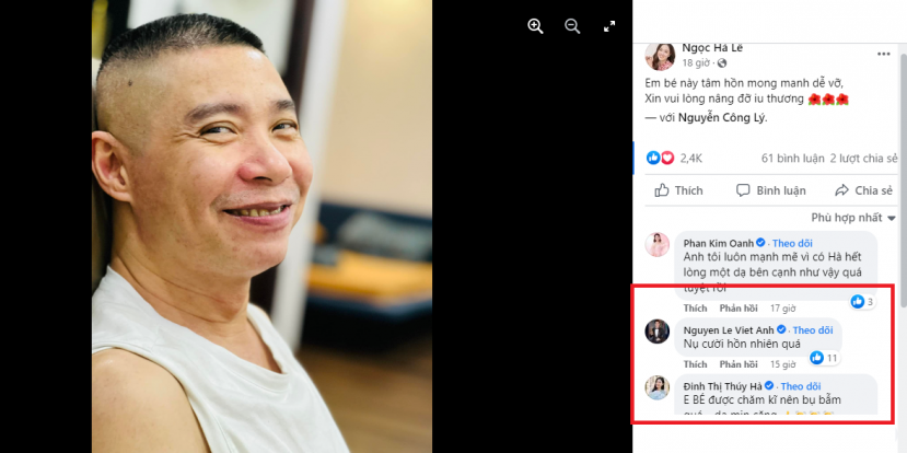 Sao Việt 31/7: Ngọc Sơn báo tin vui về Hồ Văn Cường, ngỡ ngàng trước dung mạo hiện tại của NS Công Lý - Ảnh 3 Sao Việt 31/7: Ngọc Sơn báo tin vui về Hồ Văn Cường, ngỡ ngàng trước dung mạo hiện tại của NS Công Lý - Ảnh 3