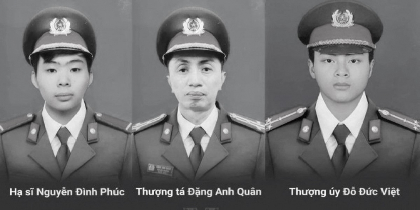 3 chiến sĩ Cảnh sát PCCC hy sinh trong lúc làm nhiệm vụ trong vụ hỏa hoạn xảy ra tại quận Cầu Giấy đều thuộc Đội Cảnh sát PCCC và CNCH Công an Q.Cầu Giấy 3 chiến sĩ Cảnh sát PCCC hy sinh trong lúc làm nhiệm vụ trong vụ hỏa hoạn xảy ra tại quận Cầu Giấy đều thuộc Đội Cảnh sát PCCC và CNCH Công an Q.Cầu Giấy