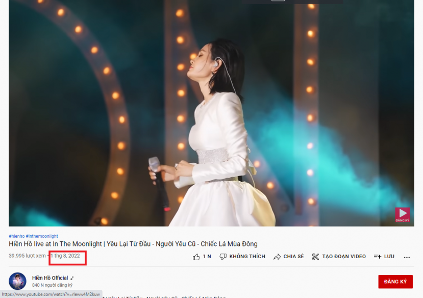Kín như bưng thời gian dài, kênh Youtube với 840 nghìn lượt đăng ký của Hiền Hồ bất ngờ 'khởi động' Kín như bưng thời gian dài, kênh Youtube với 840 nghìn lượt đăng ký của Hiền Hồ bất ngờ 'khởi động'