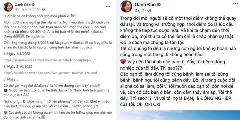 Kim Oanh bị chỉ trích khi lên tiếng bênh vực Hồng Đăng - Hồ Hoài Anh Kim Oanh bị chỉ trích khi lên tiếng bênh vực Hồng Đăng - Hồ Hoài Anh