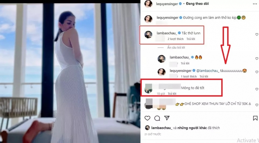 Lệ Quyên tự hào trước đường cong nóng bỏng của chính bản thân mình Lệ Quyên tự hào trước đường cong nóng bỏng của chính bản thân mình