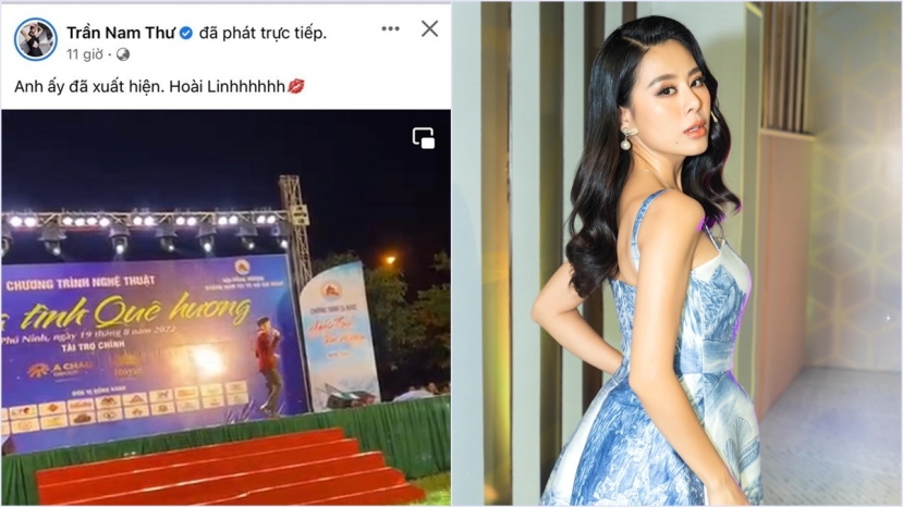 Nam Thư một lần nữa thể hiện sự ủng hộ 'anh Bốn' khi có mặt tại một đêm diễn mà nam danh hài tham gia. Nam Thư một lần nữa thể hiện sự ủng hộ 'anh Bốn' khi có mặt tại một đêm diễn mà nam danh hài tham gia.