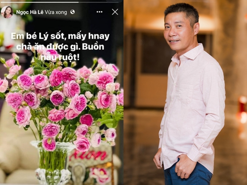 Ngọc Hà gây lo lắng khi cho biết Công Lý bị sốt, không ăn uống được gì Ngọc Hà gây lo lắng khi cho biết Công Lý bị sốt, không ăn uống được gì