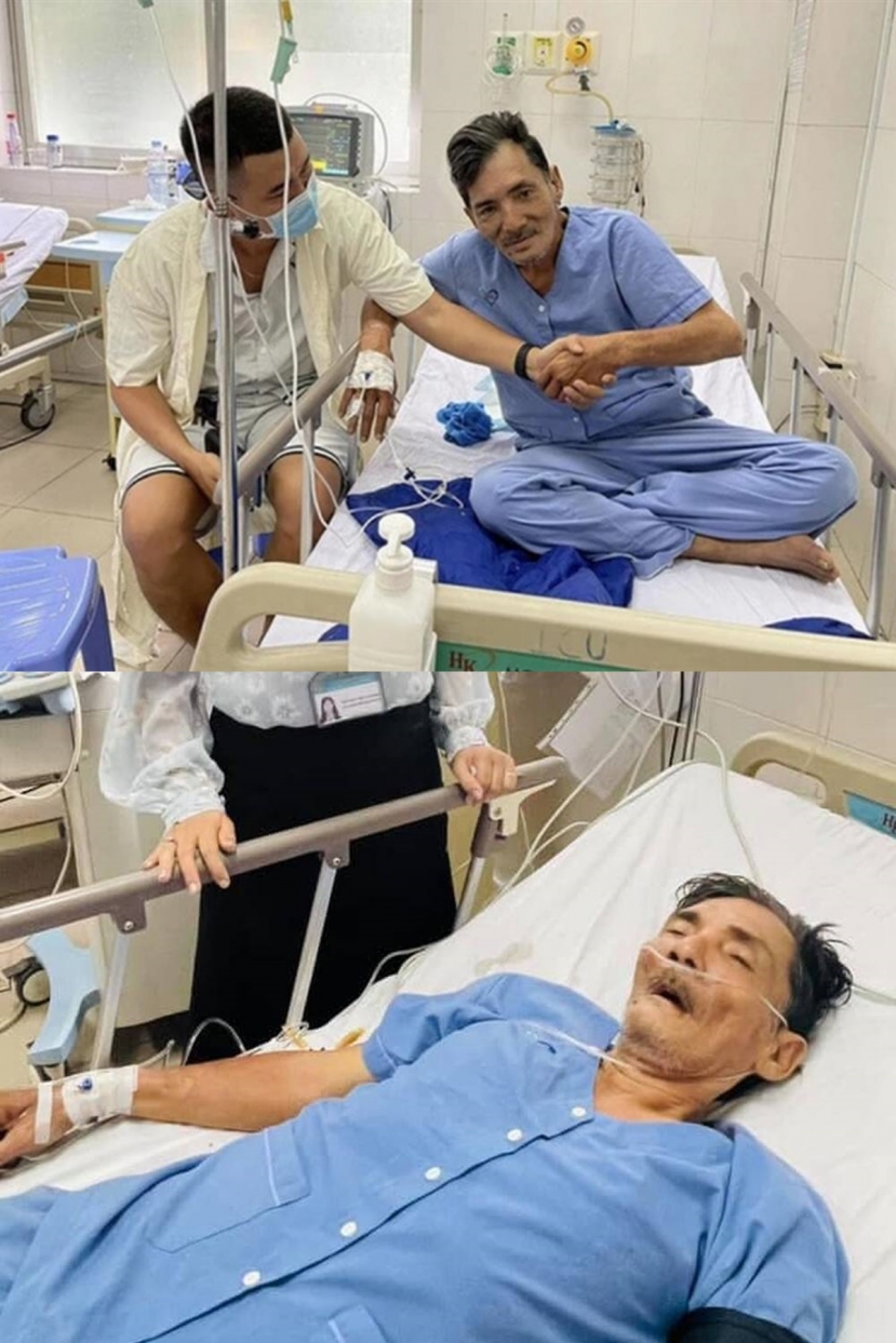 NS Thương Tín nhập viện vì cơn tai biến. NS Thương Tín nhập viện vì cơn tai biến.