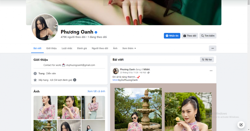 Lượng theo dõi trang cá nhân và Fanpage của Phương Oanh tăng vọt giữa lùm xùm tình cảm Lượng theo dõi trang cá nhân và Fanpage của Phương Oanh tăng vọt giữa lùm xùm tình cảm