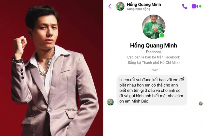 Minh Béo bị một diễn viên trẻ tên Tuấn Nguyễn tố 'gạ tình' Minh Béo bị một diễn viên trẻ tên Tuấn Nguyễn tố 'gạ tình'