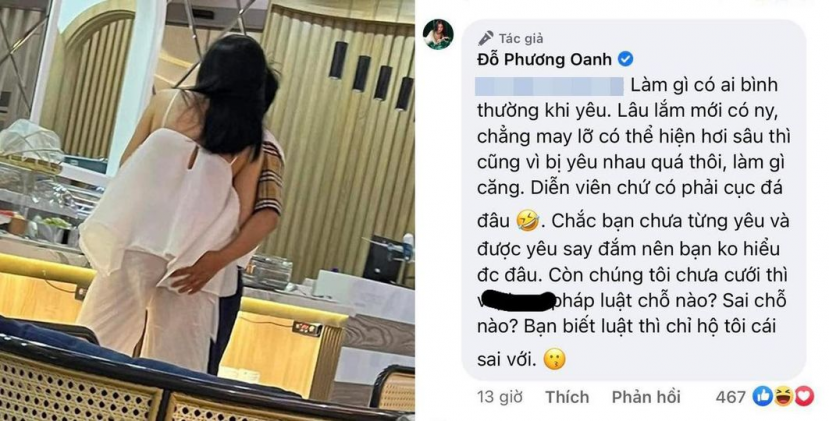 Dân tình bỉ bôi chi tiết bàn tay hư của Shark Bình, Phương Oanh đáp trả với thái độ cực căng Dân tình bỉ bôi chi tiết bàn tay hư của Shark Bình, Phương Oanh đáp trả với thái độ cực căng