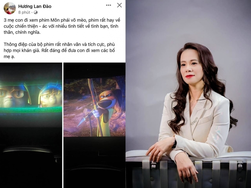 Vợ Shark Bình thong thả đưa con đi xem phim bất chấp ồn ào Vợ Shark Bình thong thả đưa con đi xem phim bất chấp ồn ào