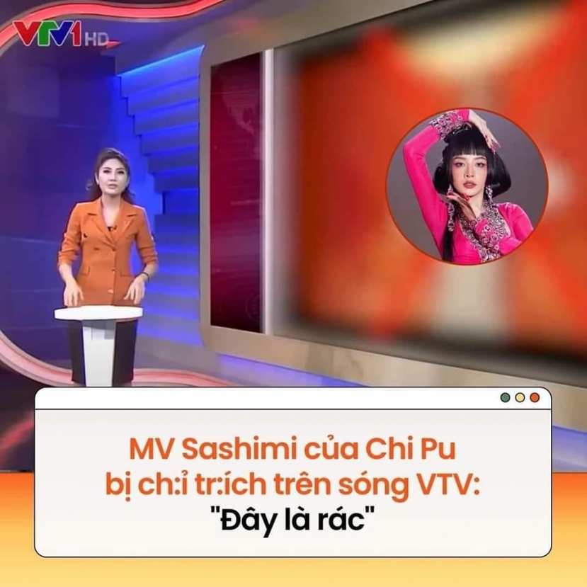 MV Sashimi của Chi Pu bị Đài truyền hình Việt Nam lên án MV Sashimi của Chi Pu bị Đài truyền hình Việt Nam lên án