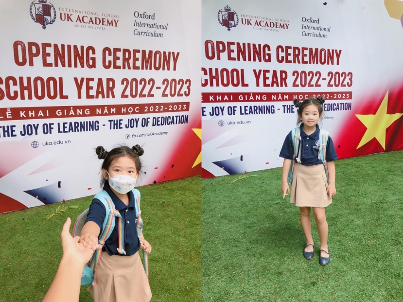 Con gái Mai Phương đã chính thức bước vào năm học mới tại một trường quốc tế Con gái Mai Phương đã chính thức bước vào năm học mới tại một trường quốc tế