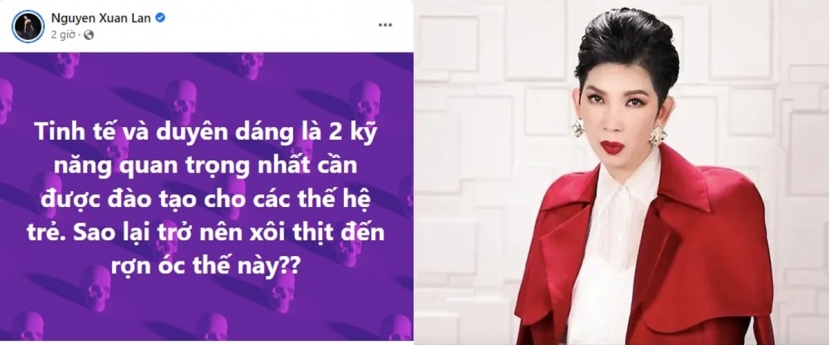 Xuân Lan ẩn ý phần thi này khiến người xem phải 'rợn óc' Xuân Lan ẩn ý phần thi này khiến người xem phải 'rợn óc'