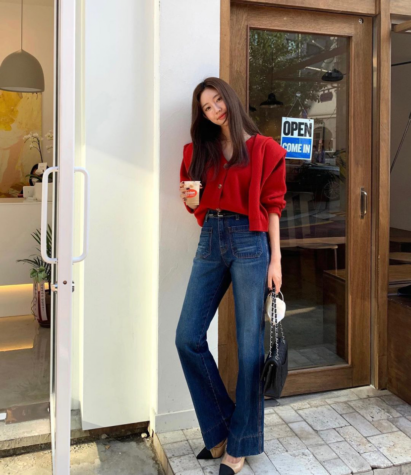Đẹp từ phố đến chốn sở với những kiểu quần jeans không bao giờ lỗi mốt - Ảnh 3 Đẹp từ phố đến chốn sở với những kiểu quần jeans không bao giờ lỗi mốt - Ảnh 3