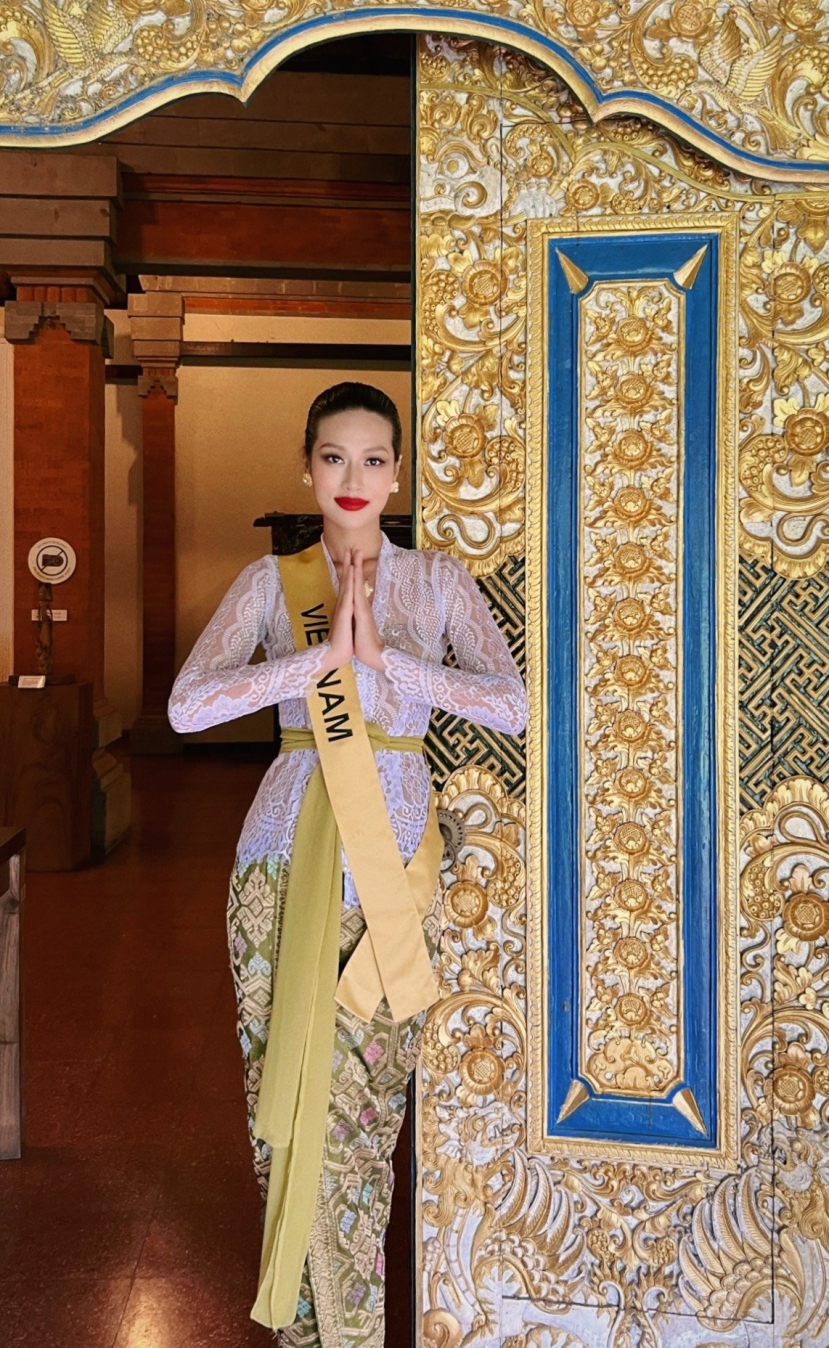 Hậu khiến fan lo lắng, Thiên Ân hiện ra sao tại Miss Grand International 2022? - Ảnh 1 Hậu khiến fan lo lắng, Thiên Ân hiện ra sao tại Miss Grand International 2022? - Ảnh 1