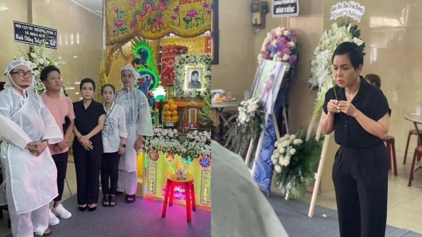 Việt Hương khiến dân tình cảm kích khi đứng ra lo liệu tang lễ của nghệ sĩ Nam Anh. Việt Hương khiến dân tình cảm kích khi đứng ra lo liệu tang lễ của nghệ sĩ Nam Anh.
