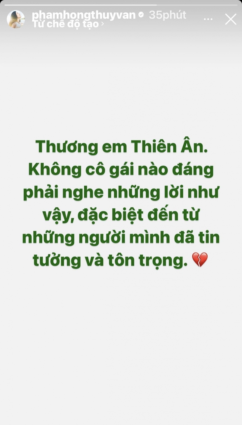 Á hậu Quốc tế 2015 - Thúy Vân đã lên tiếng bảo vệ Thiên Ân Á hậu Quốc tế 2015 - Thúy Vân đã lên tiếng bảo vệ Thiên Ân