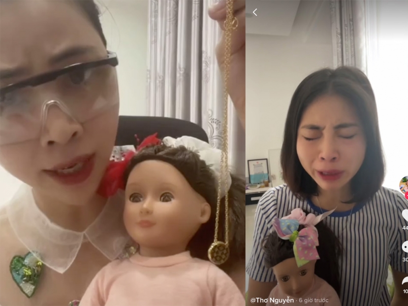 Youtuber Thơ Nguyễn gây tranh cãi khi đăng tải clip 'xin vía học giỏi' từ búp bê ma Youtuber Thơ Nguyễn gây tranh cãi khi đăng tải clip 'xin vía học giỏi' từ búp bê ma