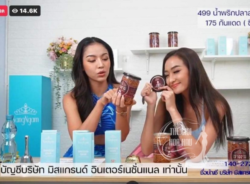 Hoa - Á hậu của Miss Grand International chủ yếu tham gia livestream bán sản phẩm khiến netizen dấy lên tranh cãi Hoa - Á hậu của Miss Grand International chủ yếu tham gia livestream bán sản phẩm khiến netizen dấy lên tranh cãi