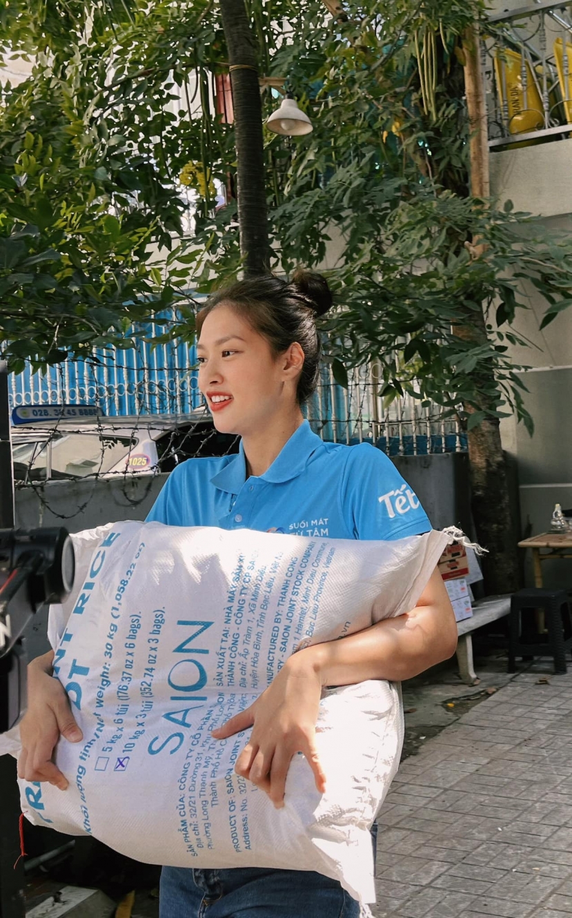 Thiên Ân tích cực từ thiện sau Miss Grand International 2022 - Ảnh 3 Thiên Ân tích cực từ thiện sau Miss Grand International 2022 - Ảnh 3