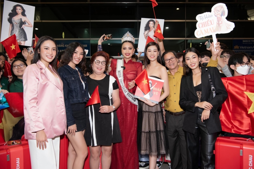 Ngọc Châu lên đường thi Miss Universe 2022: Chuẩn chiến binh 'nghìn máu', đón nhận tin vui bất ngờ - Ảnh 4 Ngọc Châu lên đường thi Miss Universe 2022: Chuẩn chiến binh 'nghìn máu', đón nhận tin vui bất ngờ - Ảnh 4