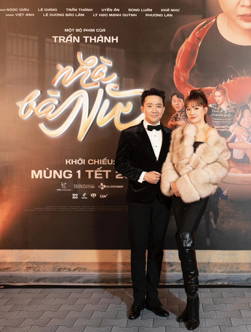 Trấn Thành - Hari Won nhiều lần thể hiện tình cảm chốn đông người Trấn Thành - Hari Won nhiều lần thể hiện tình cảm chốn đông người