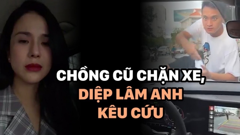 Táng 11/2022, Diệp Lâm Anh bị chồng chặn xe giữa đường Táng 11/2022, Diệp Lâm Anh bị chồng chặn xe giữa đường