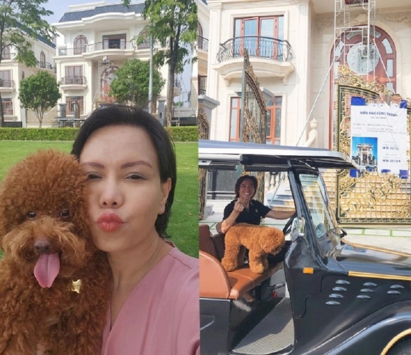 Việt Hương khoe căn biệt thự mới hoành tráng Việt Hương khoe căn biệt thự mới hoành tráng