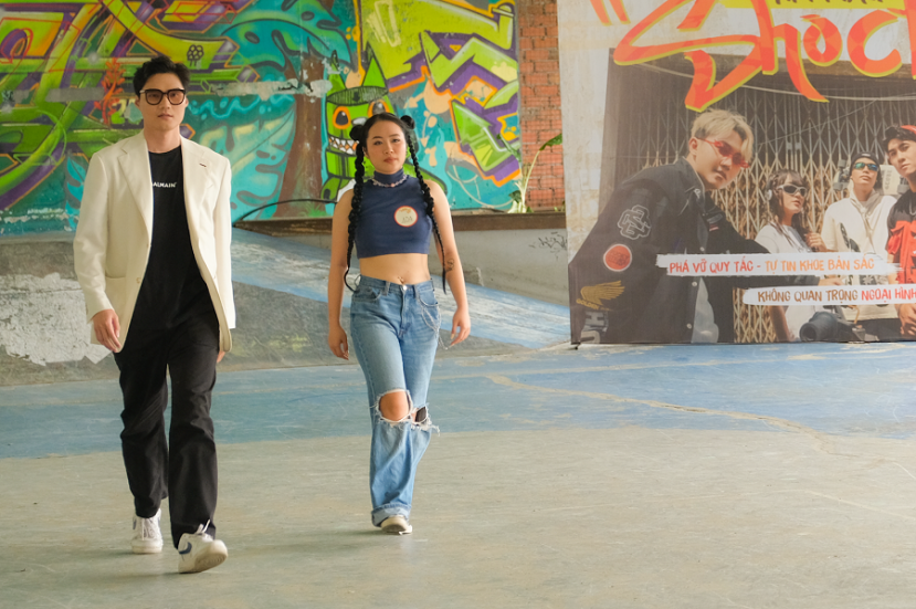 Học cách mix - match chất lừ đồ global và local từ các thí sinh Tìm mẫu “shock” diện đồ “bốc” - Ảnh 3 Học cách mix - match chất lừ đồ global và local từ các thí sinh Tìm mẫu “shock” diện đồ “bốc” - Ảnh 3