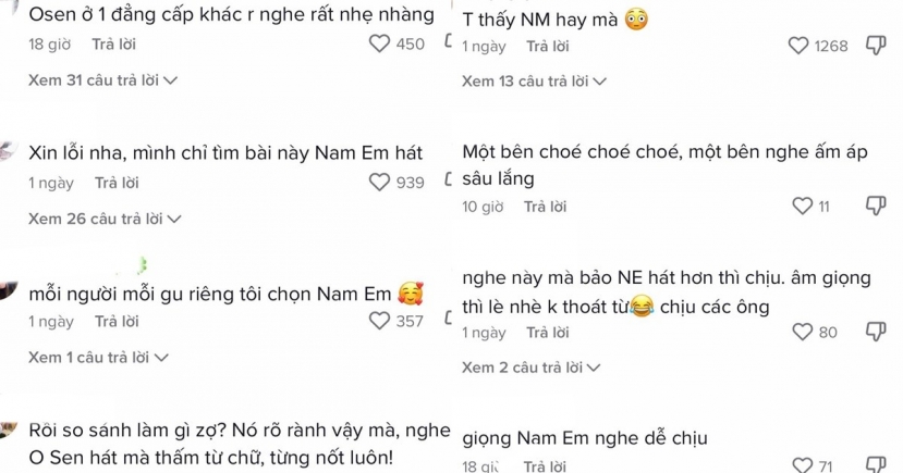 Nam Em - 'O Sen' Ngọc Mai cùng thể hiện bản hit đình đám, dân mạng rần rần so sánh: Ai đỉnh hơn ai! - Ảnh 1 Nam Em - 'O Sen' Ngọc Mai cùng thể hiện bản hit đình đám, dân mạng rần rần so sánh: Ai đỉnh hơn ai! - Ảnh 1
