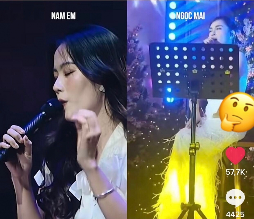 Nam Em - O Sen Ngọc Mai cùng thể hiện bản hit đình đám, dân mạng rần rần so sánh: Ai đỉnh hơn ai Nam Em - O Sen Ngọc Mai cùng thể hiện bản hit đình đám, dân mạng rần rần so sánh: Ai đỉnh hơn ai