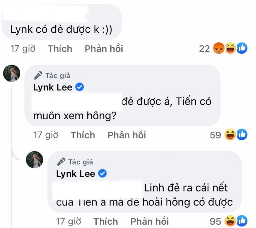 Trước câu hỏi kém duyên có đẻ được không, Lynk Lee đã có pha đáp trả cực 'gắt' Trước câu hỏi kém duyên có đẻ được không, Lynk Lee đã có pha đáp trả cực 'gắt'