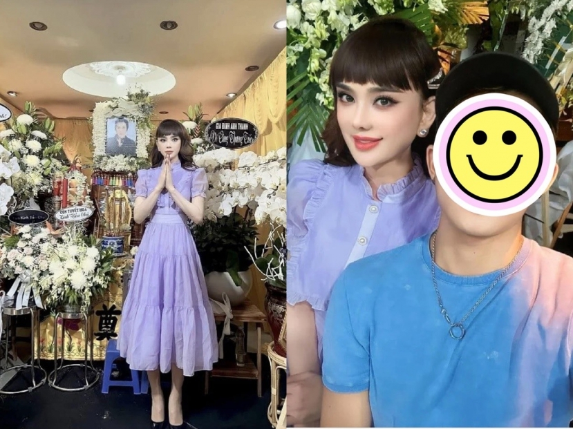 NSƯT Vũ Linh với trang phục bị cho là chưa phù hợp tại tang lễ NSƯT Vũ Linh NSƯT Vũ Linh với trang phục bị cho là chưa phù hợp tại tang lễ NSƯT Vũ Linh