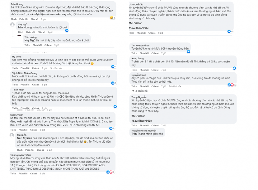 Fan sắc đẹp xôn xao trước thông tin Thảo Nhi Lê mất quyền thi Miss Universe 2023 Fan sắc đẹp xôn xao trước thông tin Thảo Nhi Lê mất quyền thi Miss Universe 2023