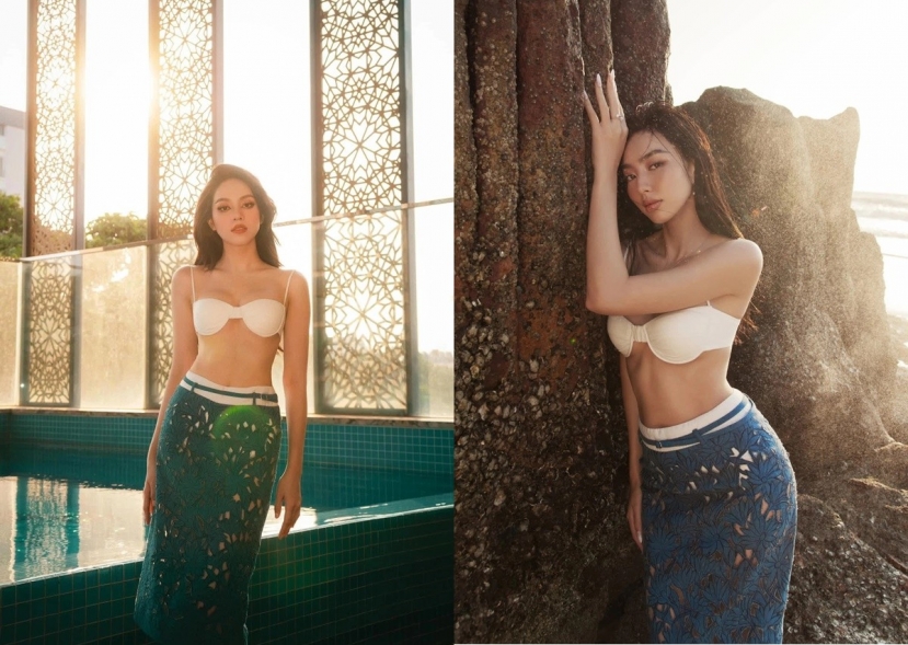 Thùy Tiên - Thanh Thủy đẹp 'bất phân thắng bại' khi diện cùng 1 thiết kế Thùy Tiên - Thanh Thủy đẹp 'bất phân thắng bại' khi diện cùng 1 thiết kế