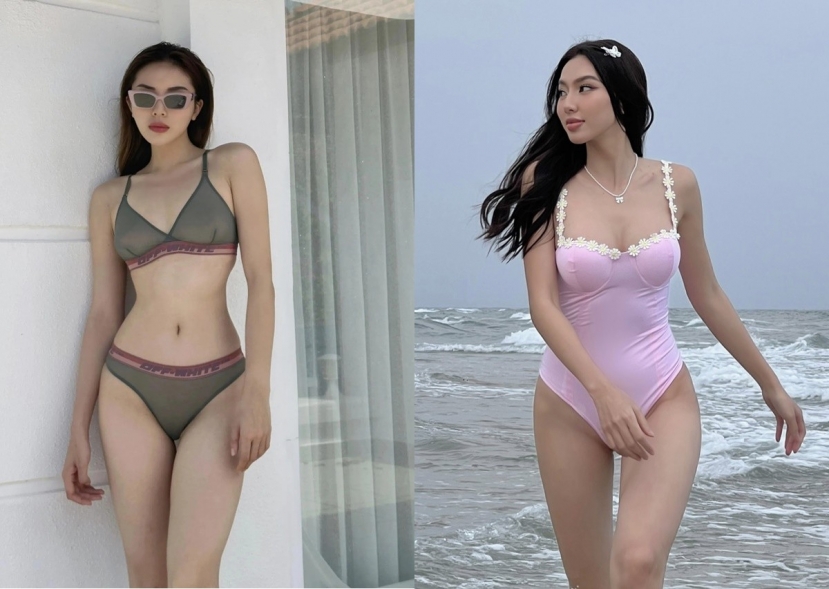 Hình thể Kỳ Duyên - Thùy Tiên đẹp 'bất phân thắng bại' khi được đặt lên bàn cân Hình thể Kỳ Duyên - Thùy Tiên đẹp 'bất phân thắng bại' khi được đặt lên bàn cân