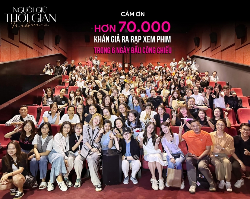 Phim mới của Mỹ Tâm cán mốc hơn 70.000 khán giả ra rạp trong 6 ngày đầu công chiếu Phim mới của Mỹ Tâm cán mốc hơn 70.000 khán giả ra rạp trong 6 ngày đầu công chiếu