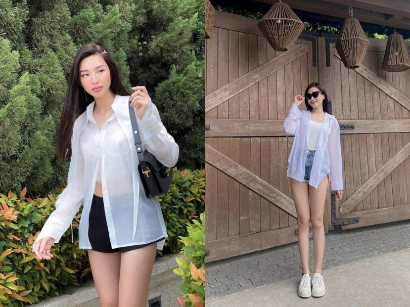 Đỗ Thị Hà - Thủy Tiên hiếm hoi đụng hàng Đỗ Thị Hà - Thủy Tiên hiếm hoi đụng hàng