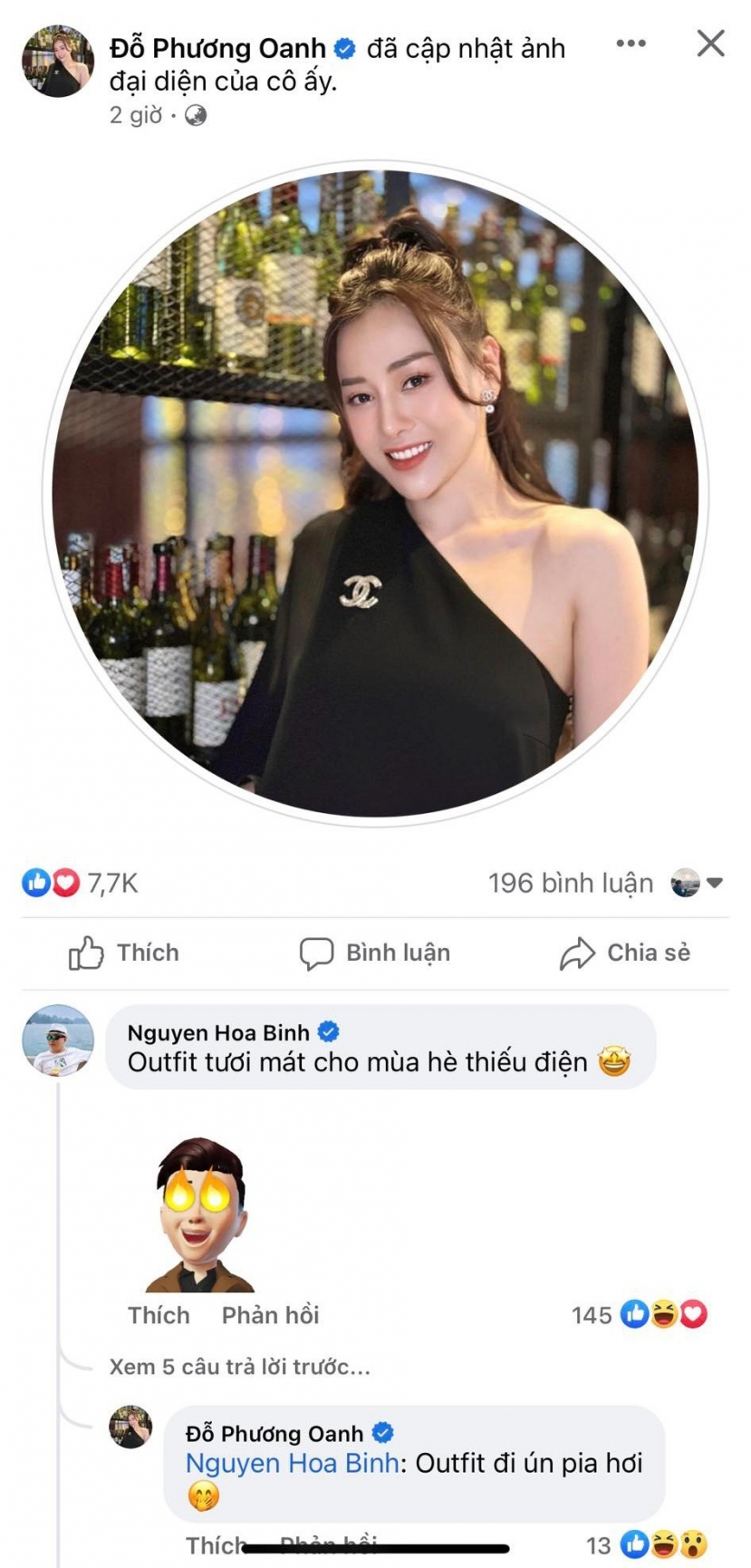 Phương Oanh có động thái, nhưng cư dân mạng chỉ để ý đến tương tác thú vị của Shark Bình Phương Oanh có động thái, nhưng cư dân mạng chỉ để ý đến tương tác thú vị của Shark Bình